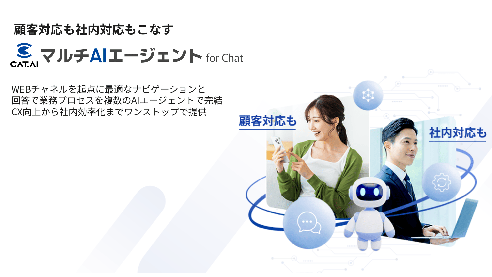 CAT.AI マルチAIエージェント for Chat_banner CAT.AI マルチAIエージェント for Chat_banner